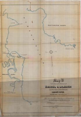 Survey of lands under water for  Rachel C. Lilburn