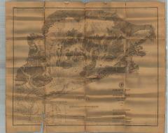 Survey of lands under water for Fannie R. Holland