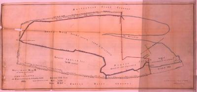 Survey of lands under water for John E. Gillette