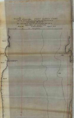 Survey of lands under water for Newton, Henry J.