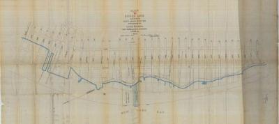 Survey of lands under water for Bennett, Louisa