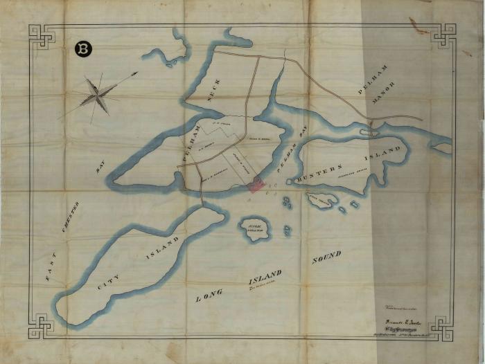 Survey of lands under water for James R. Steers