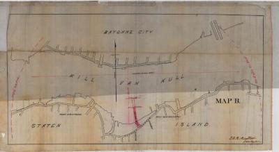 Survey of lands under water for James G. Clark