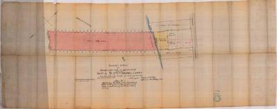 Survey of lands under water for Hattie D. Lowry