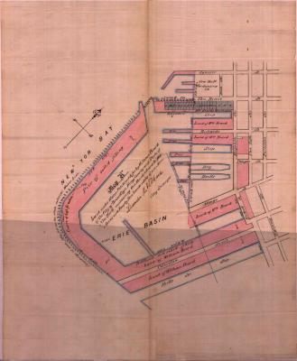 Survey of lands under water for William Beard