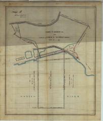 Survey of lands under water for Henry W. Sargent, Executor and Harriet M., Julia &amp; Lizzie Rumsey