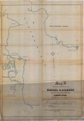 Survey of lands under water for  Rachel C. Lilburn