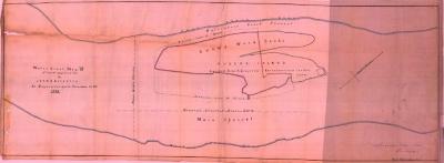 Survey of lands under water for John E. Gillette