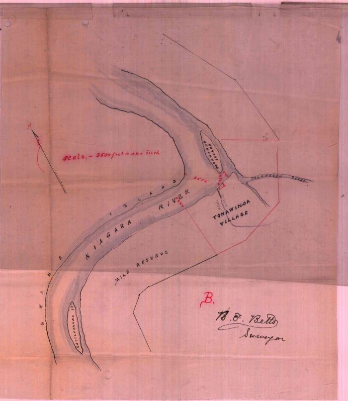 Survey of lands under water for New York Central &amp; Hudson River Railroad Company