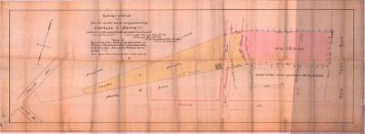 Survey of lands under water for Richard H. Lane, successor to Clarence C. Bennett