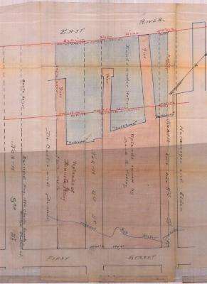 Survey of lands under water for The Nassau Ferry Company