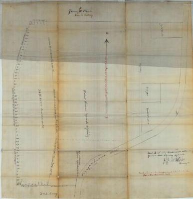 Survey of lands under water for Robert Ransom