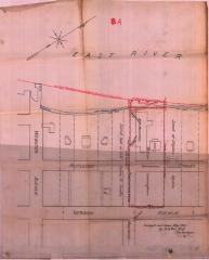 Survey of lands under water for William Cunningham