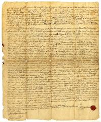 Probated will of Thomas Williams, 1736