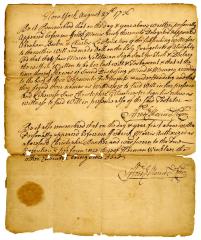 Probated will of Maria Veldtman, 1736