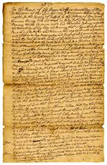 Probated will of Benjamin Scudder, 1736