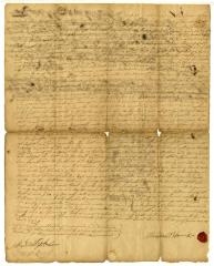 Probated will of Mehetabel Herrick, 1736