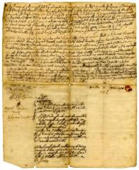 Probated will of Martha Rebonrepo, 1736