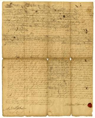 Probated will of Mehetabel Herrick, 1736