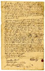 Probated will of William Kip, 1736