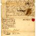 Probated will of Elizabeth Denne, 1736