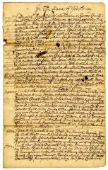 Probated will of Daniel Rapalye, 1737
