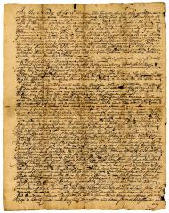 Probated will of John Staats, 1737