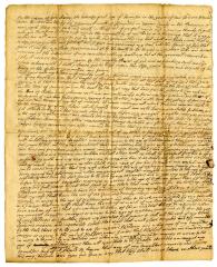 Probated will of Samuel Mott, 1737