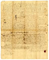 Probated will of Henry Ludlam, 1737
