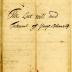 Probated will of George Bloom, 1737