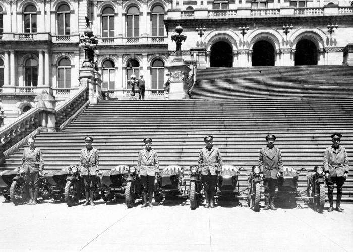 Motorcycle Rangers, Forest Service.