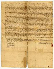 Probated will of Thomas Dickerson, 1739