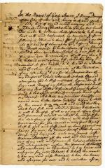 Probated will of Henry Demeyer, 1739