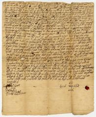 Probated will of Josiah Hand, 1739