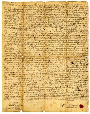 Probated will of Elisha Powell, 1739