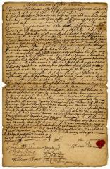 Probated will of Christian Hertman, 1739