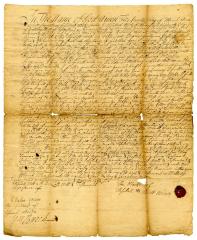 Probated will of Elizabeth Mott, 1739