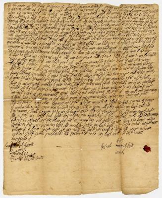 Probated will of Josiah Hand, 1739