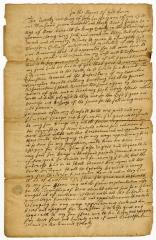 Probated will of Jacques Denys, 1739