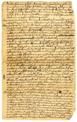 Probated will of Nathaniel Bayly, 1740