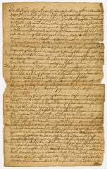 Probated will of Justus Bush, 1739