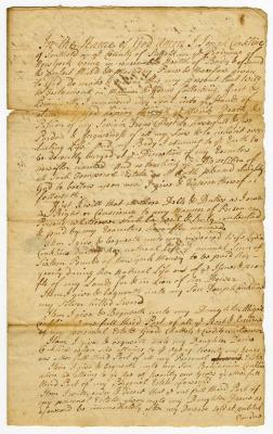 Probated will of Joseph Conklyne, 1739