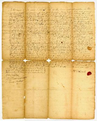 Probated will of Abiel Cook, 1740
