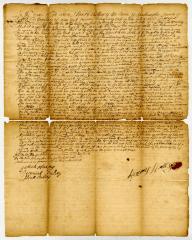 Probated will of Henry Hallsey, 1740