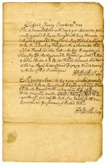 Probated will of John Harrod, 1740