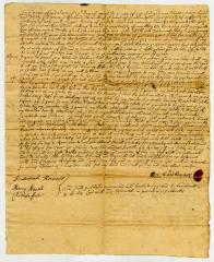 Probated will of Richard Howell, 1740