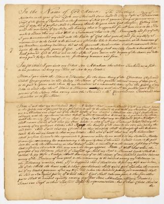 Probated will of Denis Van Tuyl, 1740