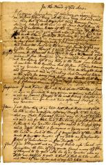 Probated will of Casparus Springsteen, 1740