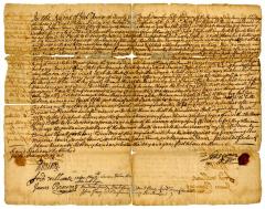 Probated will of Lewis Gomez, 1740