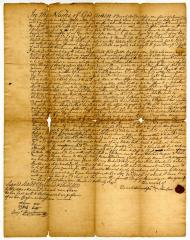 Probated will of Dinah Hendrickson Van Leaw, 1740